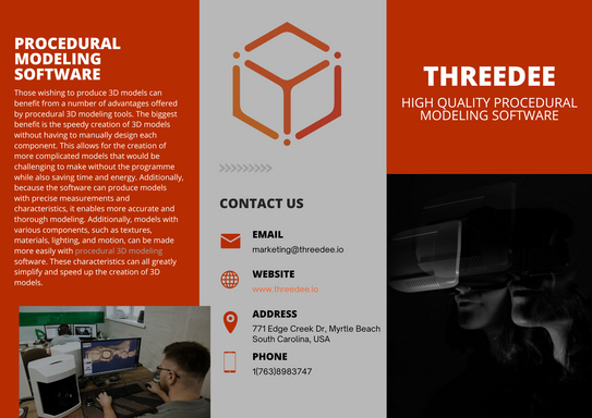 Procedural Modeling Software - Threedee.Inc