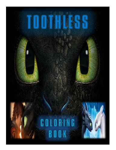TOOTHLESS COLORING BOOK