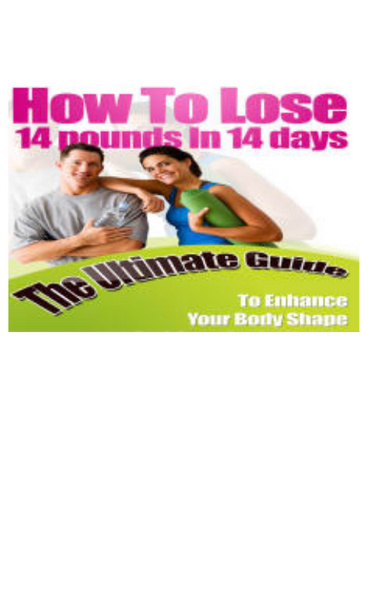 how to lose 14 pounds in 14 days