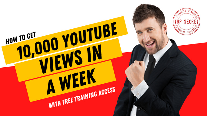 How to Get 10,000 REAL Youtube Views In A Week