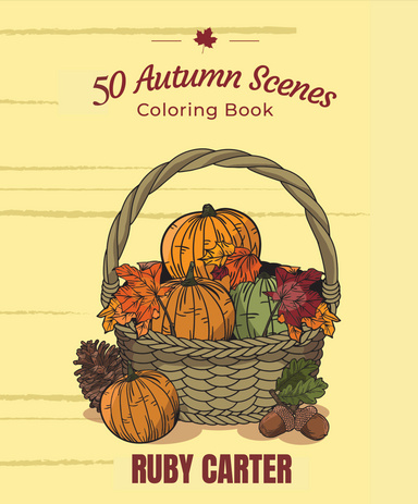 Autumn Scenes Coloring Book