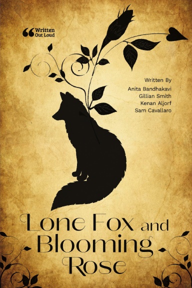 Lone Fox and Blooming Rose