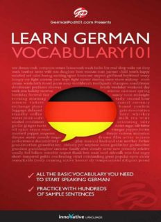 Learn German - Word Powere 101