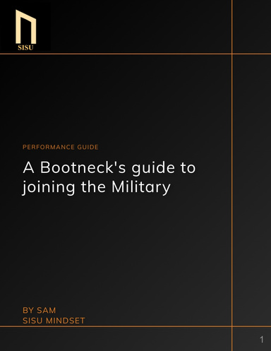 A Bootneck's guide to joining the military