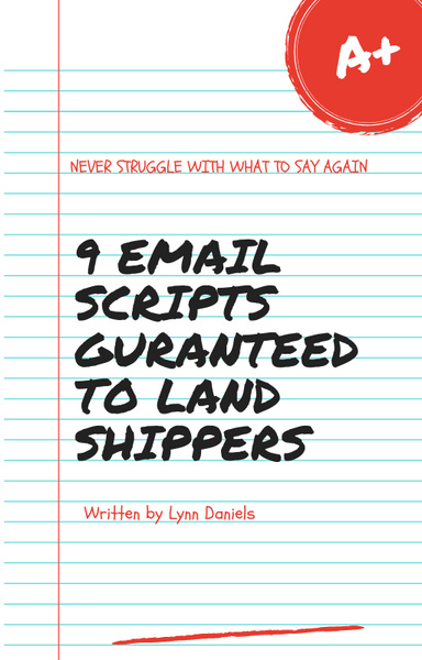 9 EMAIL SCRIPTS GURANTEED TO LAND SHIPPERS