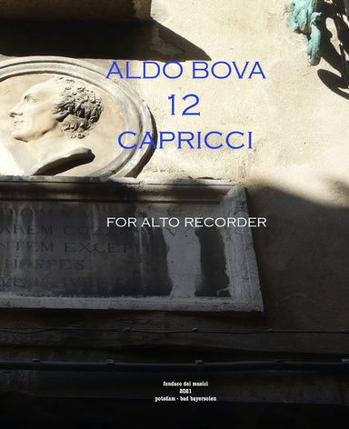 12 Capricci for alto recorder