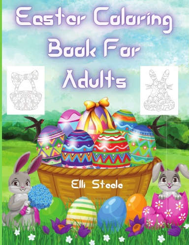 Easter Coloring Book For Adults