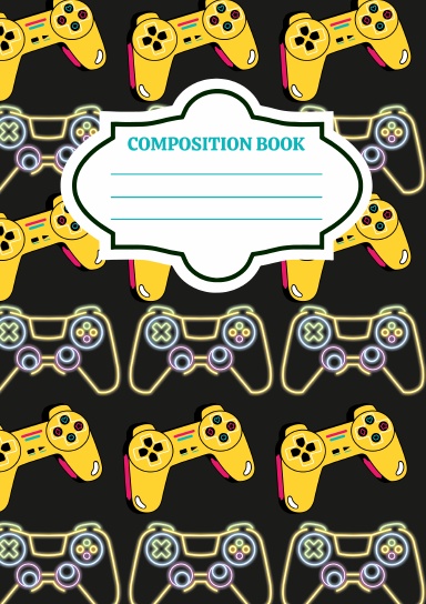 Boy Gamer Composition Notebook