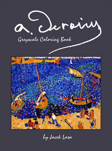 Derain Greyscale Coloring Book