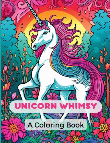 Unicorn Coloring Book For Girls Ages 8-12: Colouring Pages For