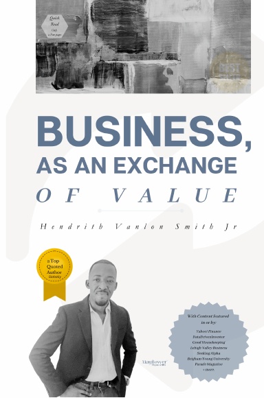 Business, as an Exchange of Value