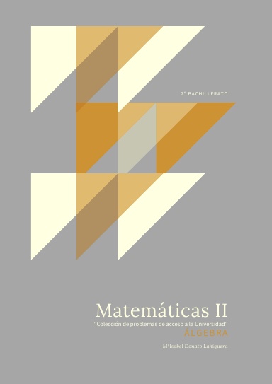 Matemáticas II : Álgebra. "Colección de Problemas de acceso a la Universidad"