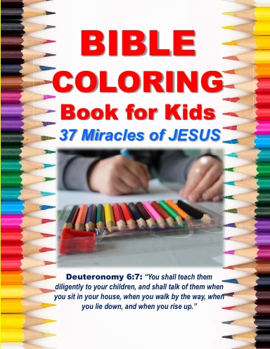 Colouring Books for Kids: Jesus and His Followers