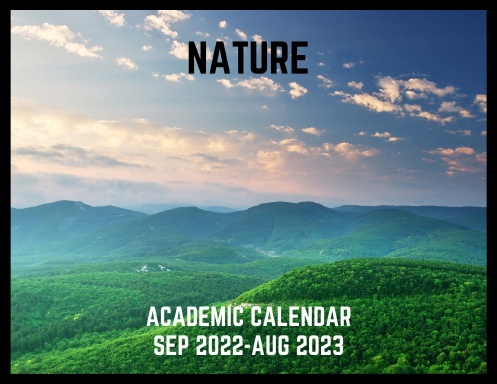 Nature Academic Calendar Sep 2022 - Aug 2023