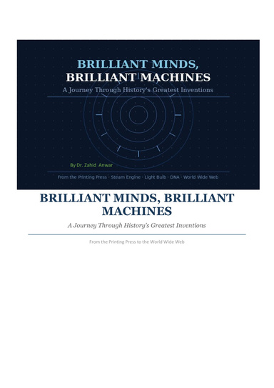BRILLIANT MINDS, BRILLIANT MACHINES