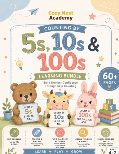 Cozy Nest Academy - 5s, 10s, 100s Bundle