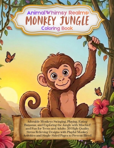 AnimalWhimsy Realms: Monkey Jungle