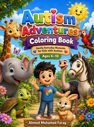 Autism Adventures Coloring Book