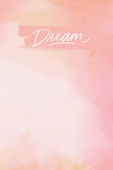 Light Red Ombre Dream Journal | Celestial Spiral Notebook for Dreams