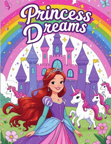 Princess Dreame Coloring Book