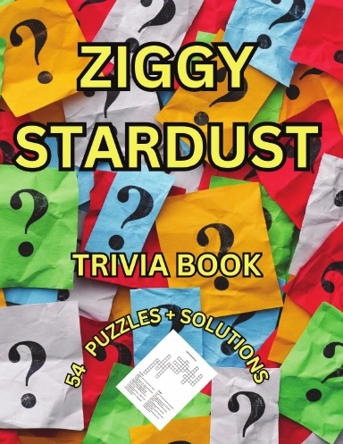 ZIGGY STARDUST TRIVIA PUZZLE BOOK