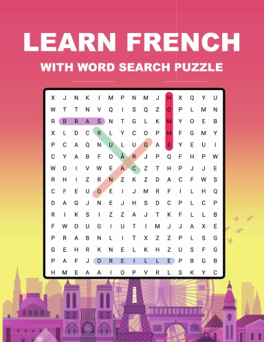Learn French With Word Search Puzzle