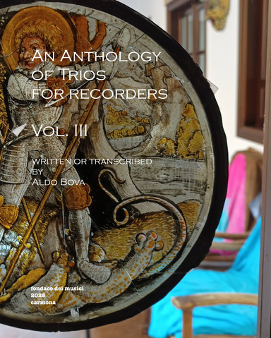 An Anthology of trios for recorders vol. 3