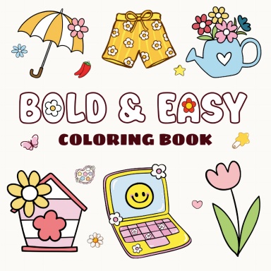 Bold & Easy Coloring Book