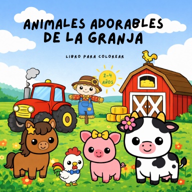 Animales adorables de la granja