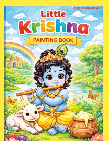 LITTLE KRISHNA PAINTING BOOK