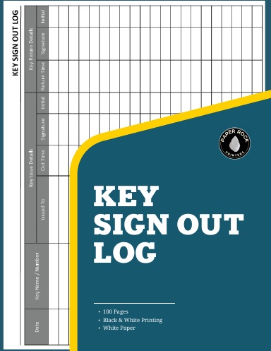 Key Sign Out Log