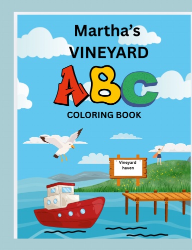 Martha’s Vineyard abc coloring book
