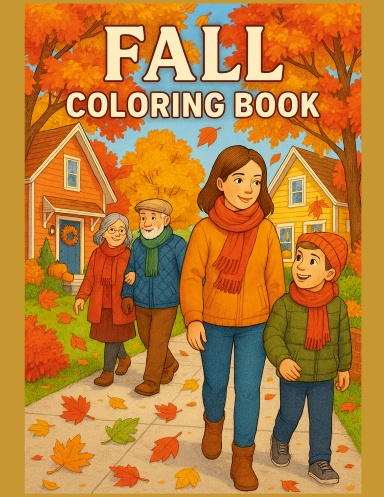 Fall Coloring Book
