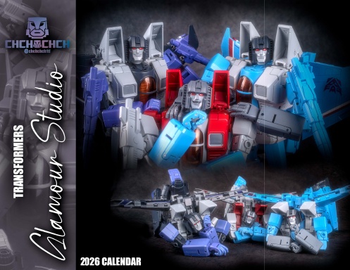 Transformers Glamour Studio 2026 Calendar