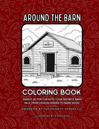 Around The Barn Coloring Book