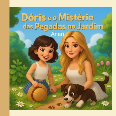 Doris e o Mistério das Pegadas no Jardim