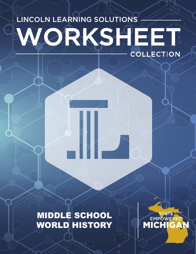 MI Middle School World History - Worksheet Collection 2526
