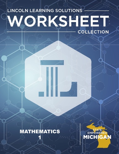 MI Mathematics 1 - Worksheet Collection 2526