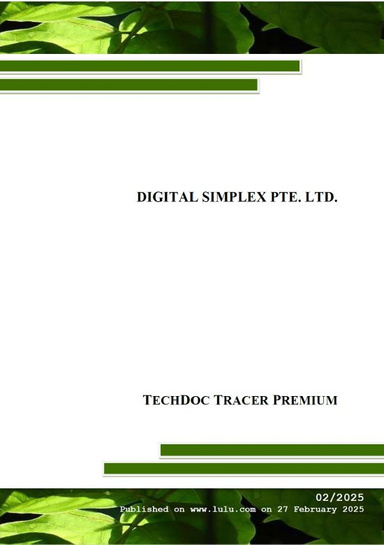 Tech Doc Tracer Premium 02/2025