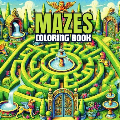 Magical Mazes Coloring Book: A Journey Through Creative Pathways