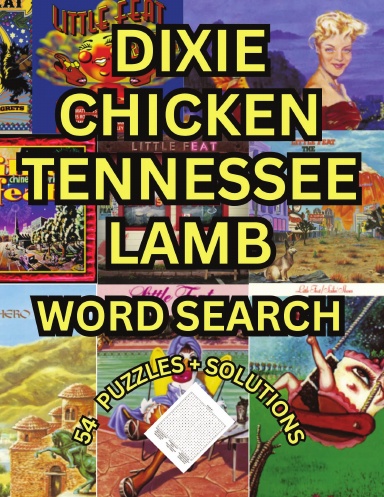 DIXIE CHICKEN TENNESSEE LAMB WORD SEARCH