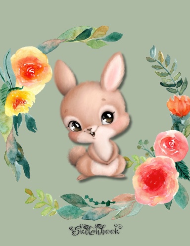 Cute Rabbit Sketchbook