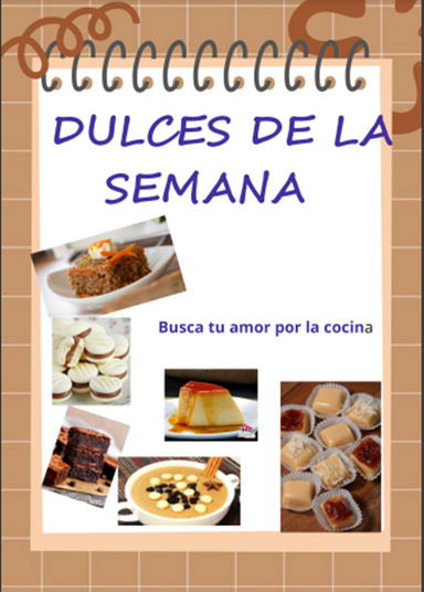 DULCES DE LA SEMANA