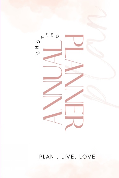 Undated Annual Planner