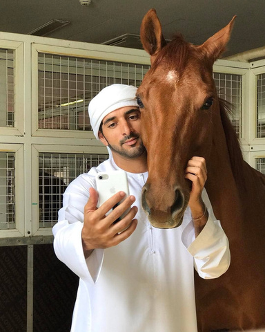 Prince Hamdan et Godolphin Ranch