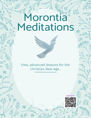 Morontia Meditations: Lesson 25: The life of Jesus..