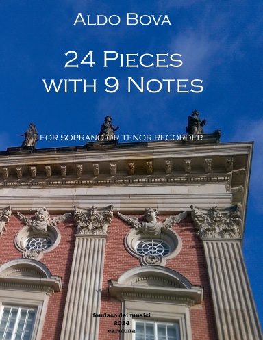 24 pieces with 9 notes (soprano recorder)