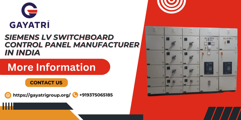 Siemens LV Switchboard Control Panel Manufacturer- Gayatri Group