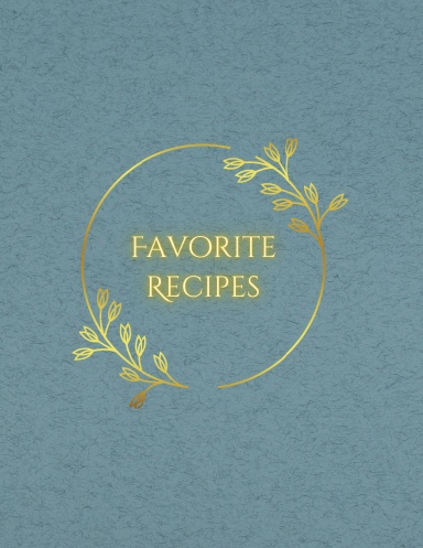 Favorite Recipes Journal