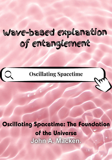 Wave-based explanation of entanglement